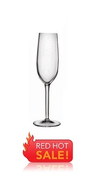 Tall Lucia Champagne Flute  Incl. FREE TEXT Engraving  